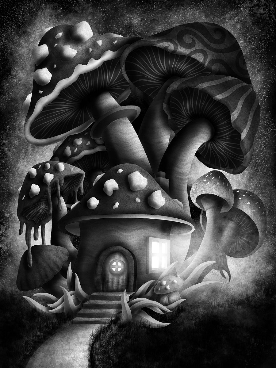 Glowcap Getaway Poster product image (1)