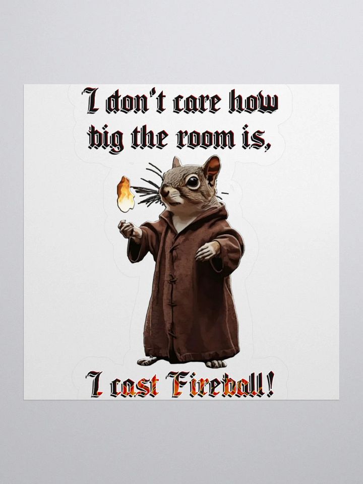 Waffles Fireball Sticker product image (1)