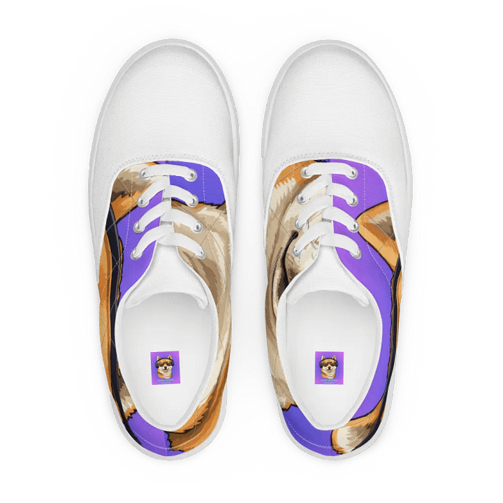Cool Canine Vibes Canvas Shoes product image (1)