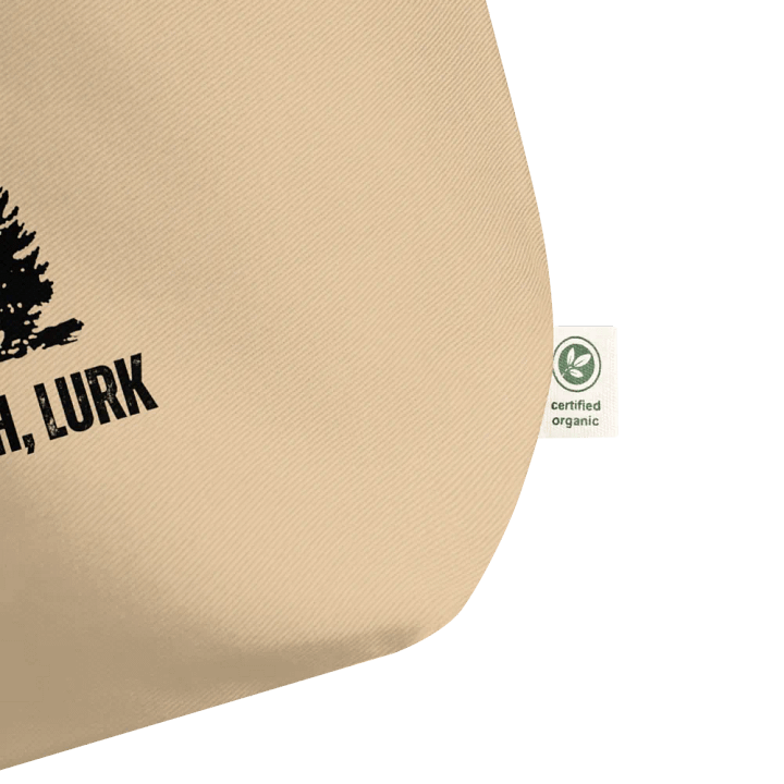 Live, Laugh, Lurk Cotton Jumbo Tote product image (2)