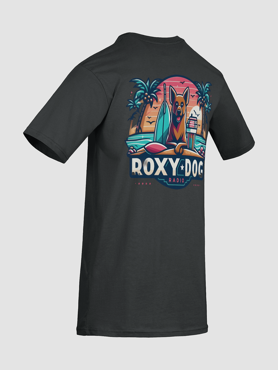 Roxy Dog Radio Beach Dog Custom T-Shirt product image (52)