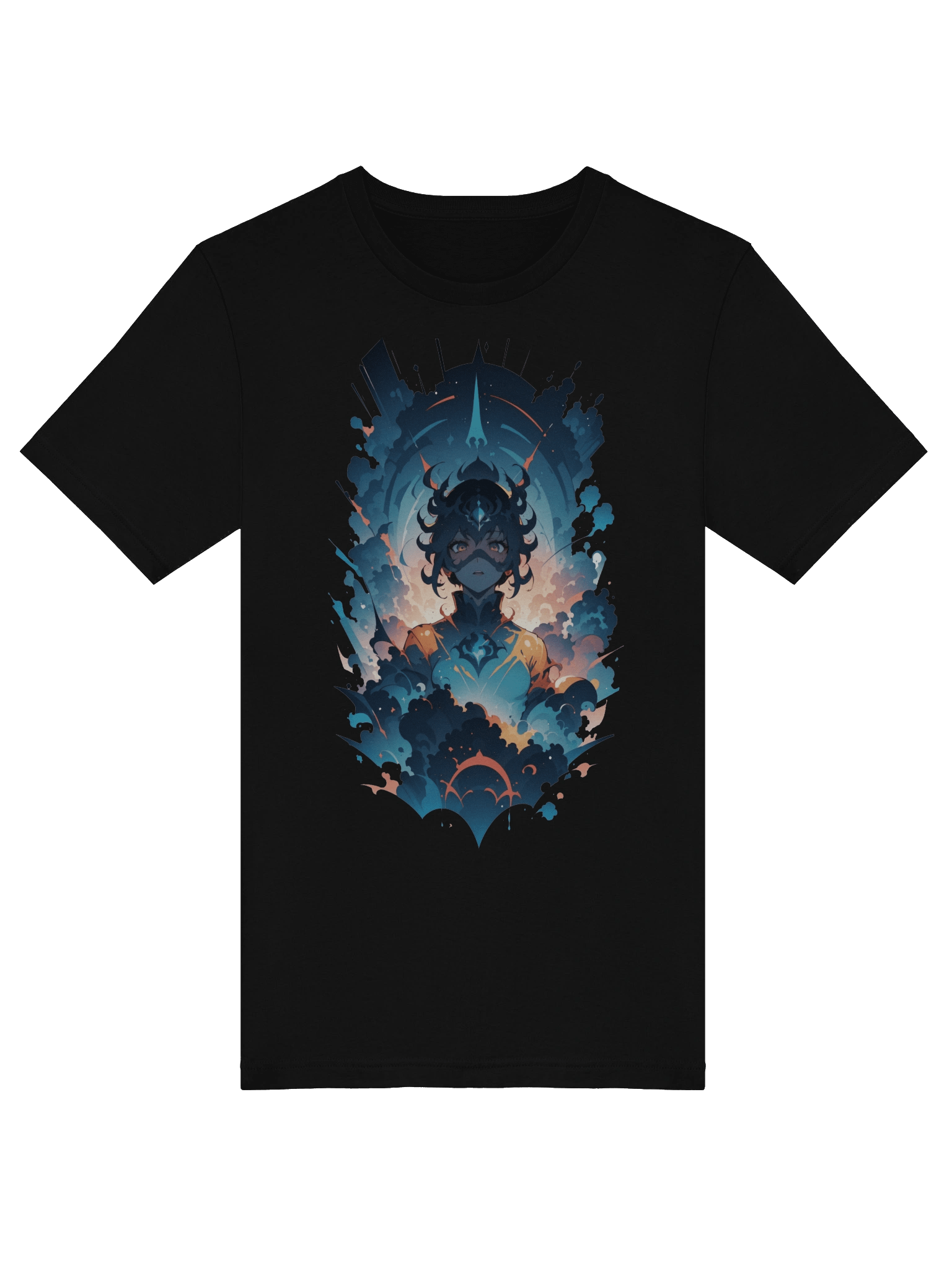 Cosmic Dreamer: Celestial Voyager Unisex T-Shirt | Vibrant Cosmic Art on Bella+Canvas 4.2oz Fabric product image (5)