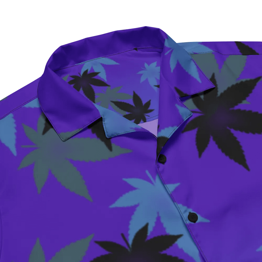 Button Up Leafy Purple product image (5)