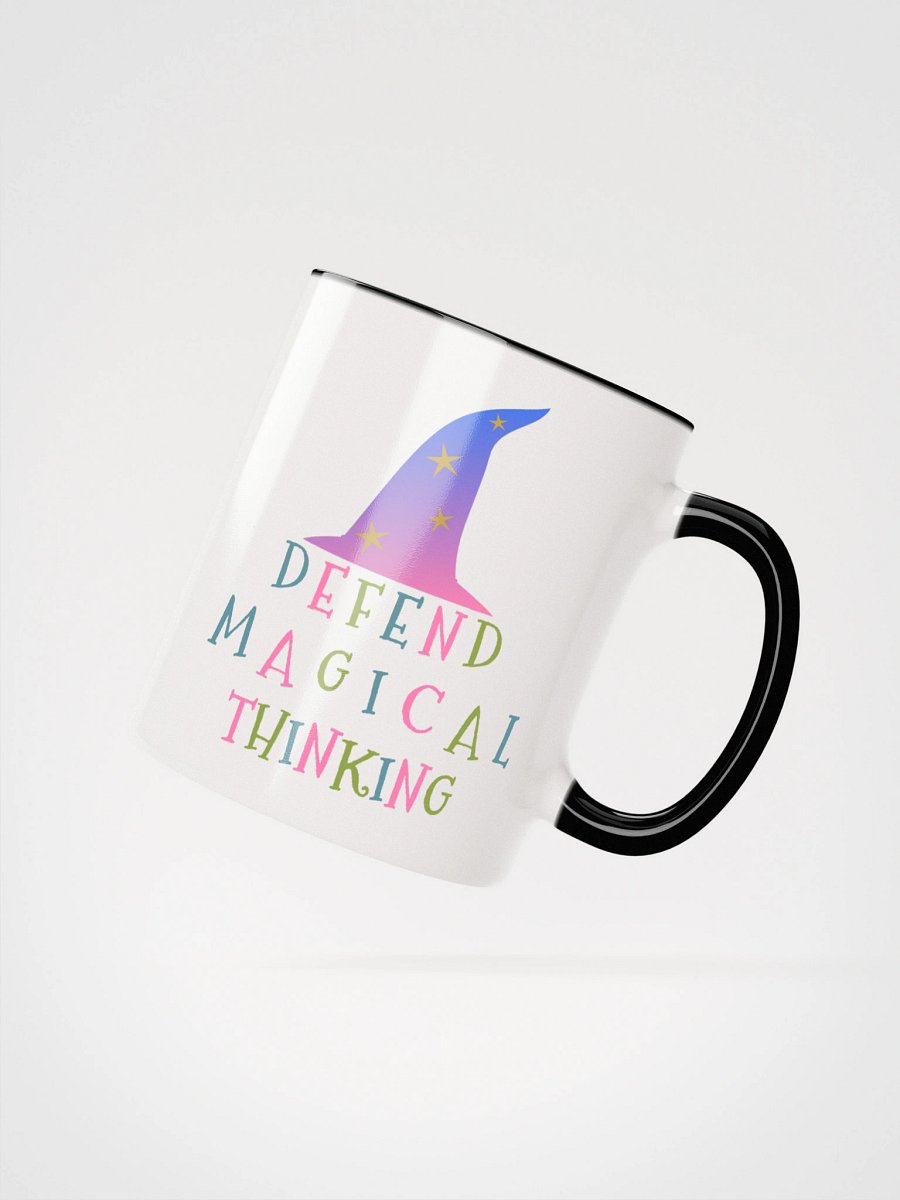 Defend Magical Thinking Accent Mug product image (3)