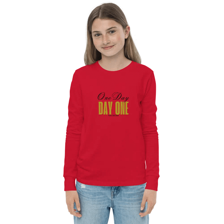 Motivational Youth Long Sleeve Tee product image (1)