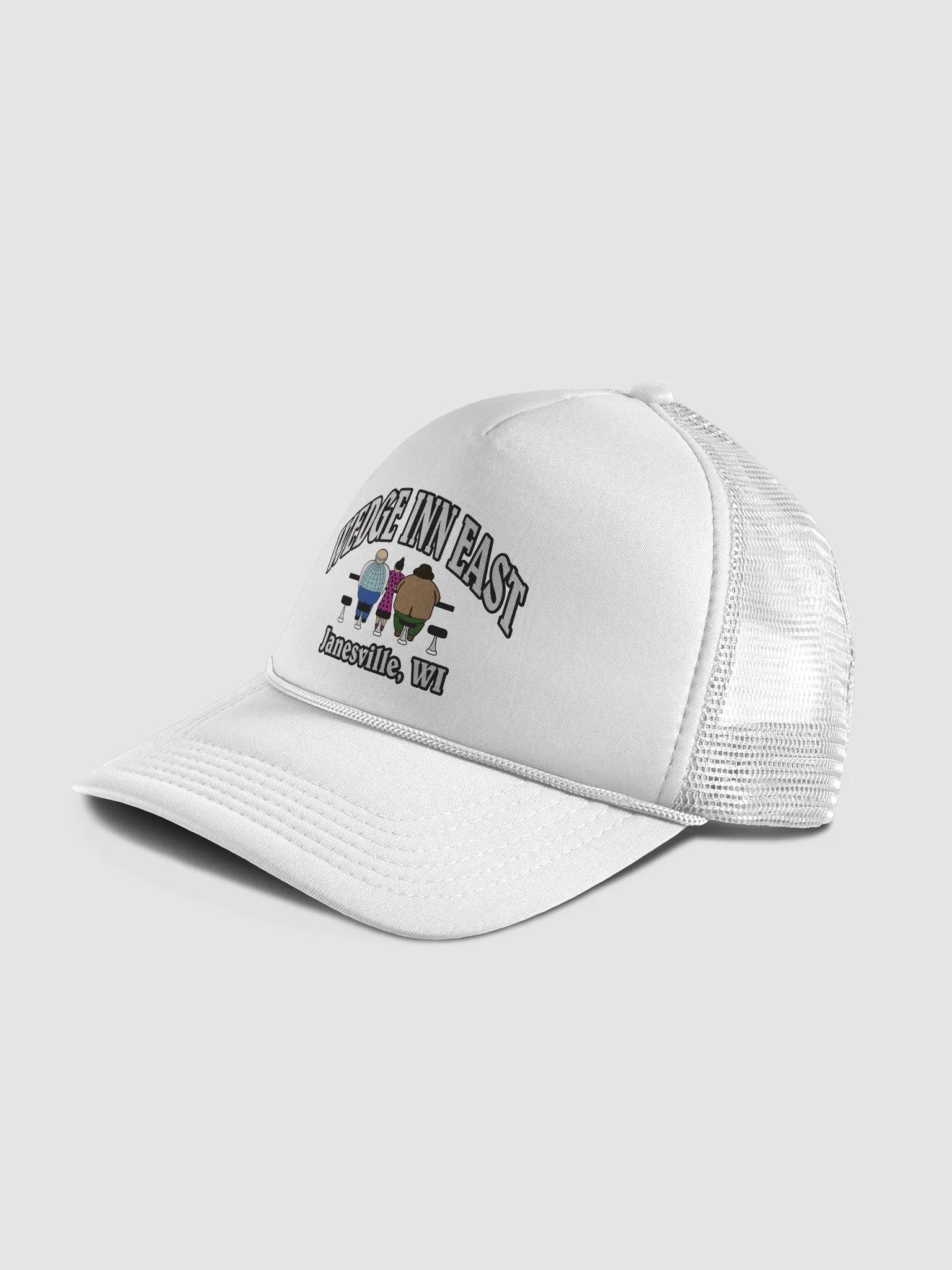 Wedge Inn East Valucap Foam Trucker Hat product image (4)