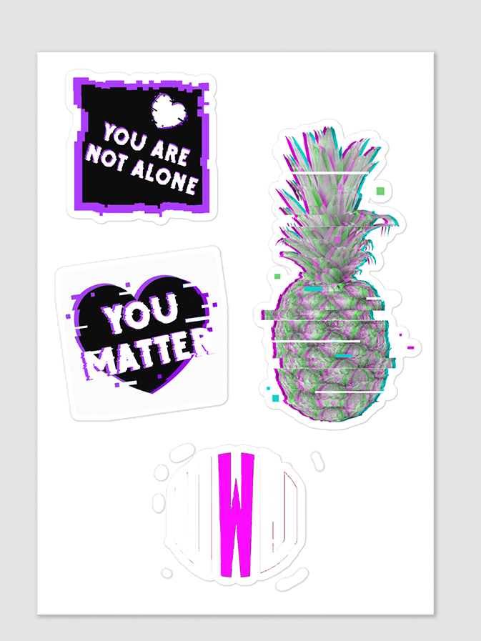 [GodDamnGundy] Kiss Cut Sticker Sheet product image (1)