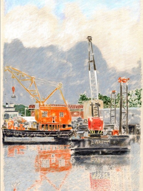 Port Gardner, WA 02.12.09 Print product image (2)