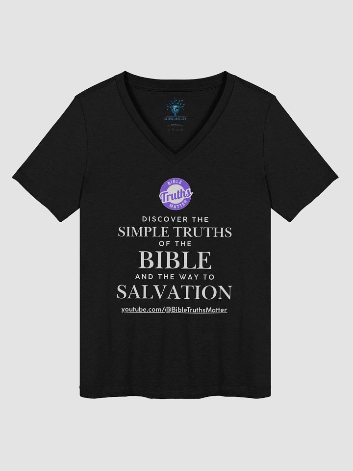 Bible Truths Matter V-Neck Tee product image (3)
