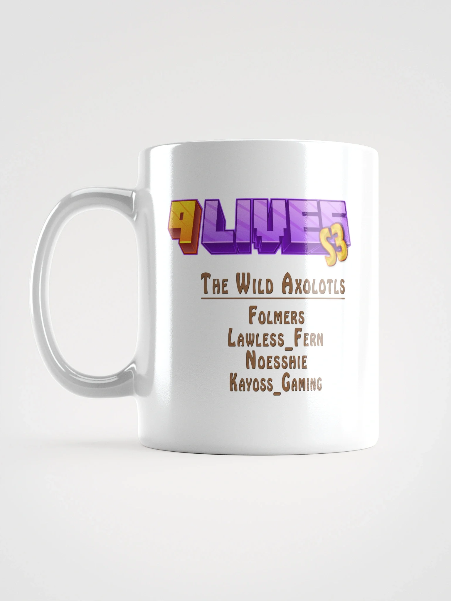 S3 The Wild Axolotls Team Mug product image (1)