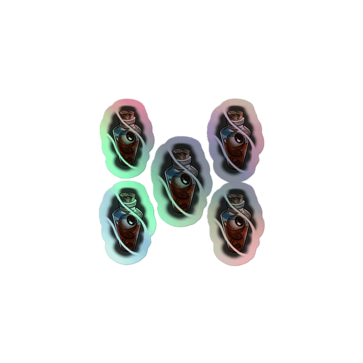 Jar - Kiss-Cut Holographic Sticker Sheet product image (1)