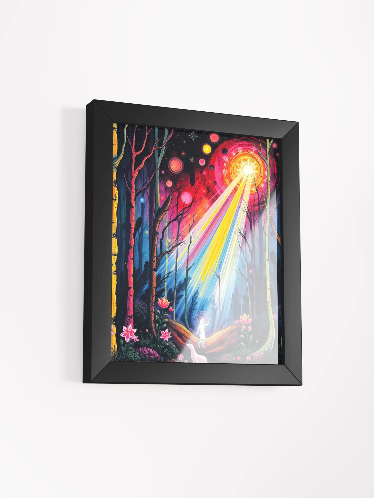 Vibrant Ayous Wood Framed Matte Print product image (16)