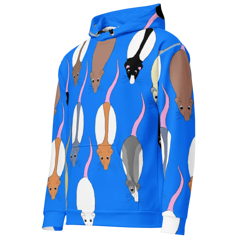 Rat Pack (blue) hoody product image (9)