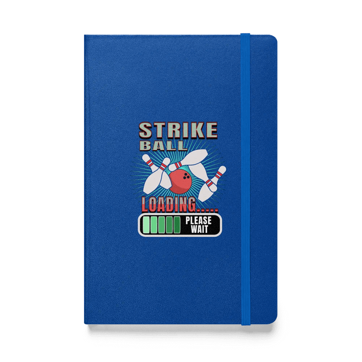 Strike Ball Loading Bowling Hardcover Notebook product image (1)