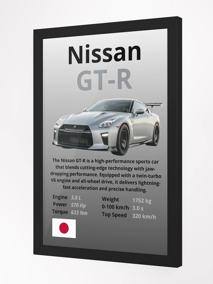 Nissan GT-R Wall Poster product image (2)