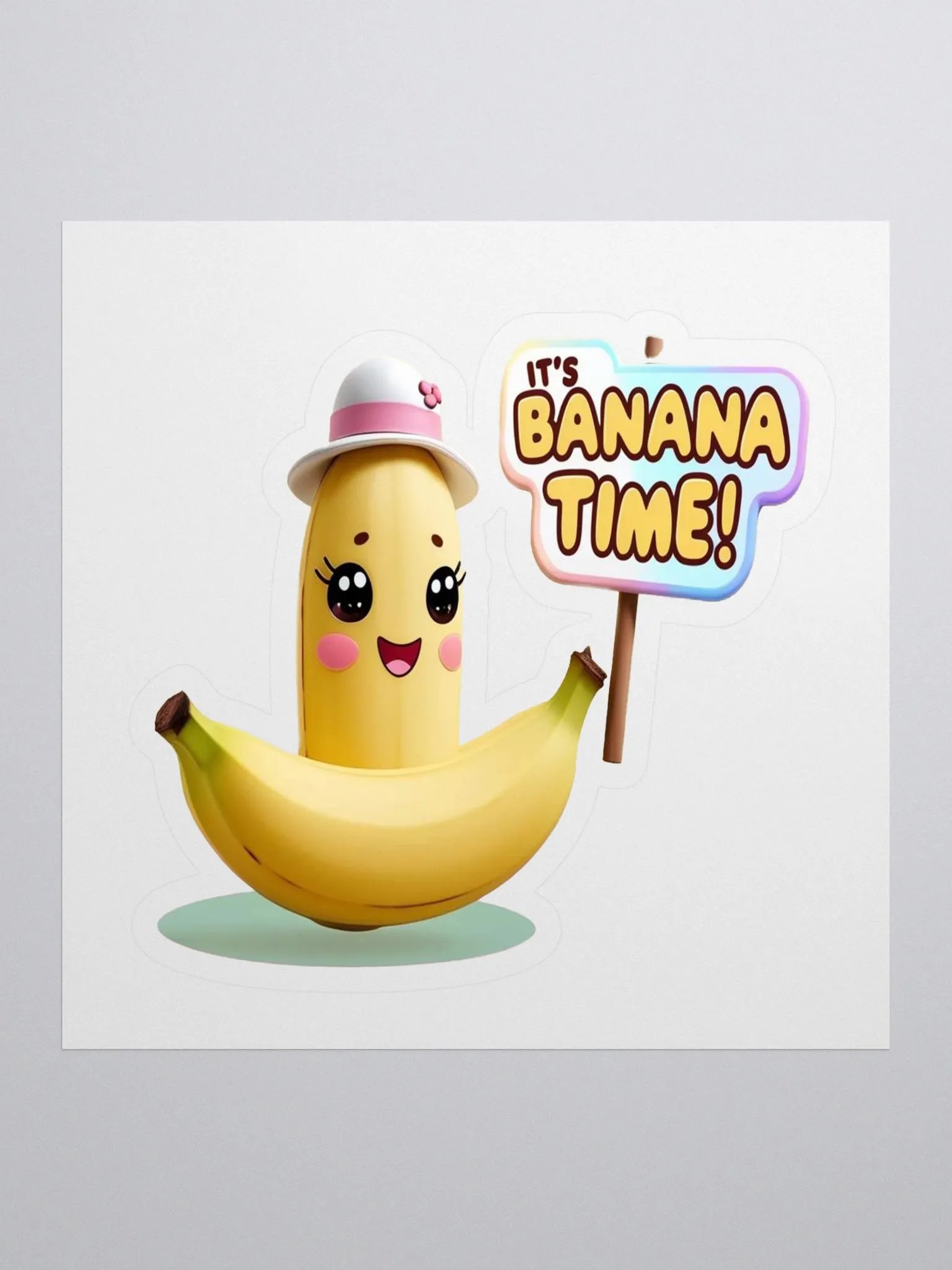 Female Banana Time Sticker product image (1)