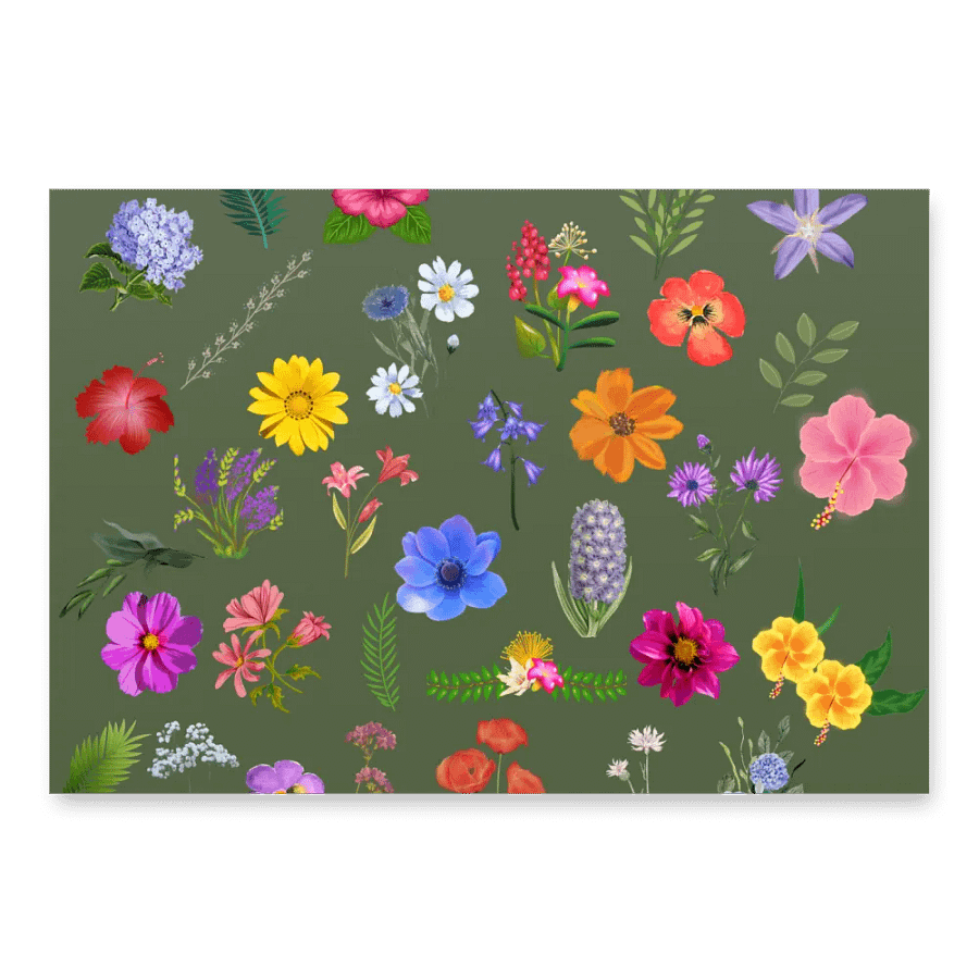 Botanical Bliss Wrapping Paper Set product image (3)