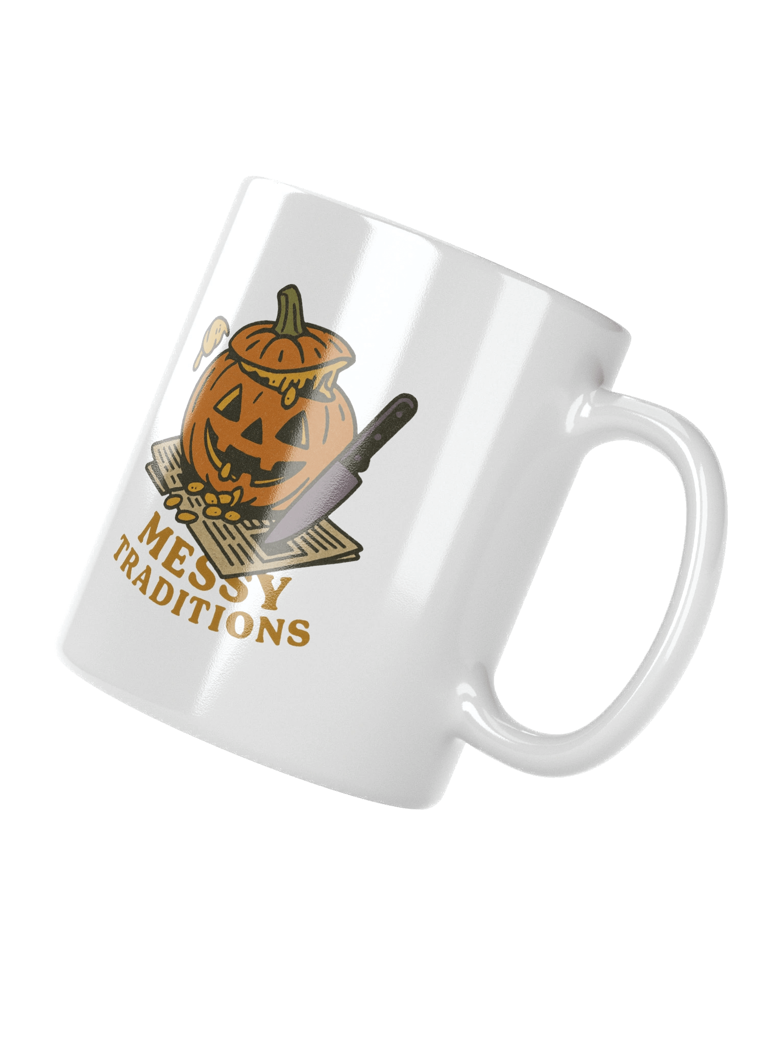 My Broom Runs on Caffeine – Funny Halloween Coffee Mug product image (9)