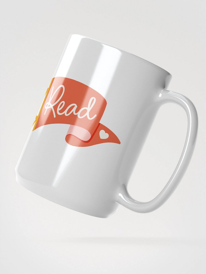 Go Team...Read! Red Pennant Mug product image (2)
