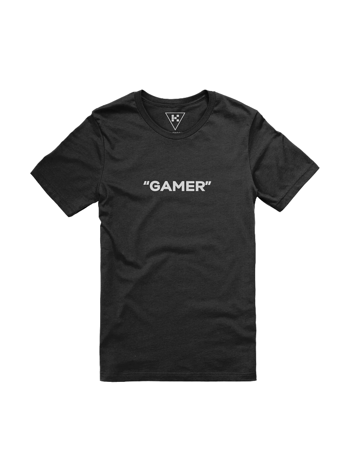 "Gamer" T-Shirt (white text) product image (1)