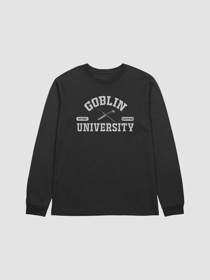 Goblin University White Long Sleeve product image (6)