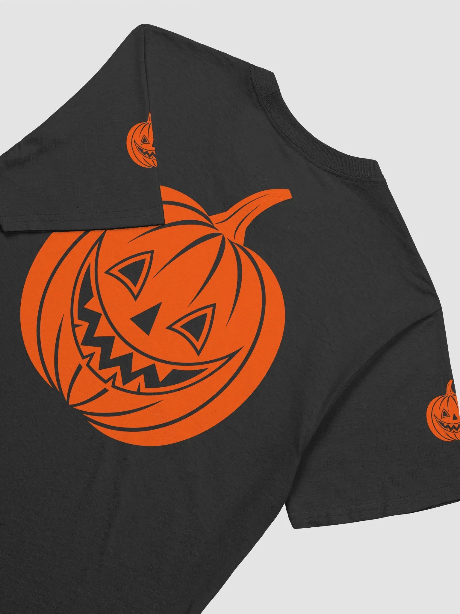 Grinning Pumpkin Halloween T-Shirt product image (6)