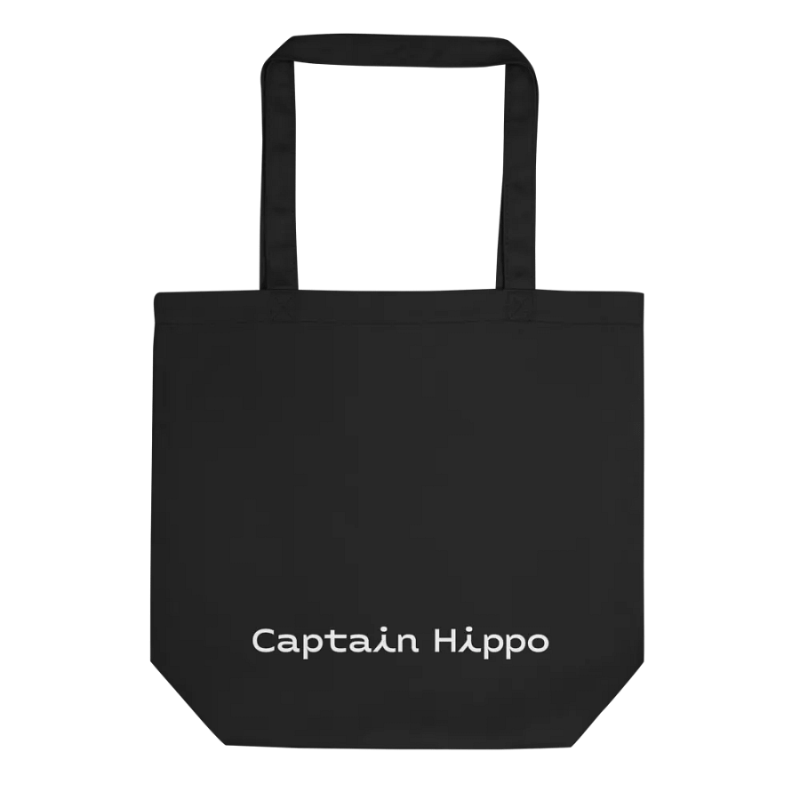 Captain Hippo Logo Tote product image (1)