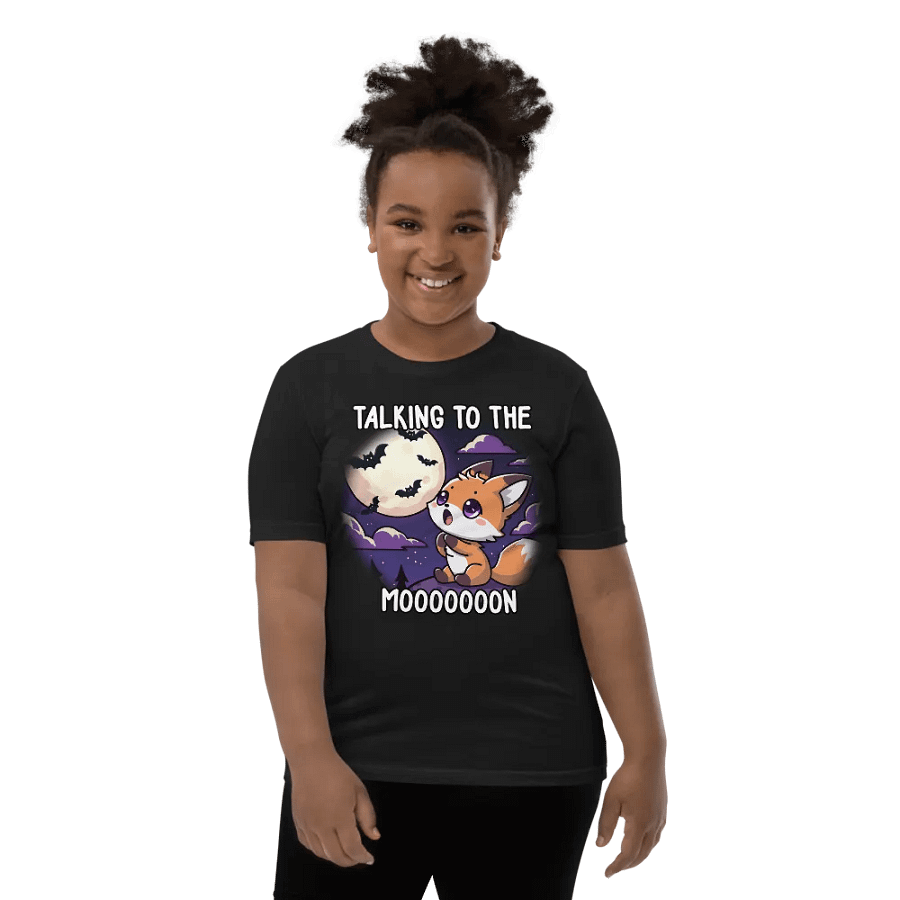 Moonlit Fox Youth T-Shirt product image (10)