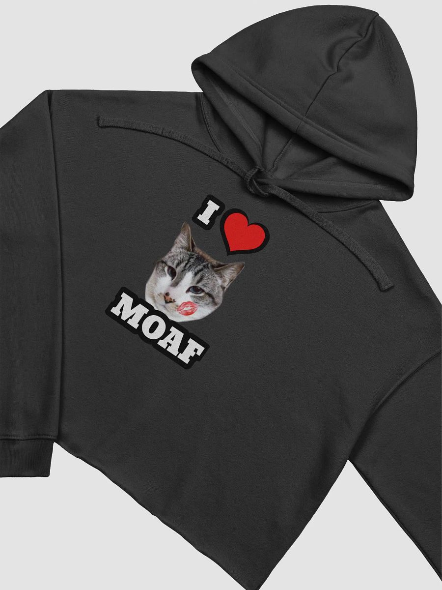 I ❤️ Moaf Fleece Crop Hoodie product image (10)