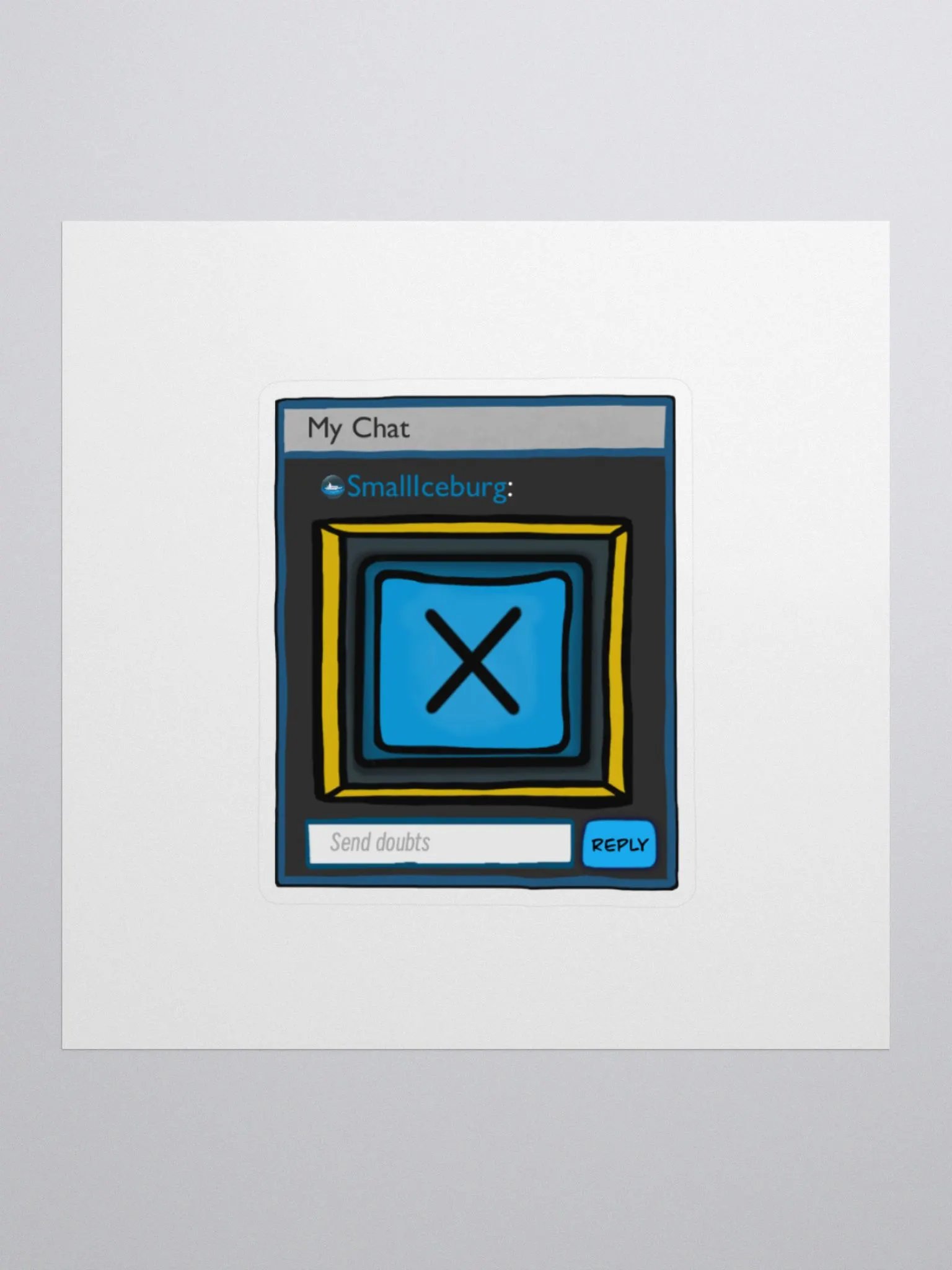 X to Doubt | Sticker product image (1)