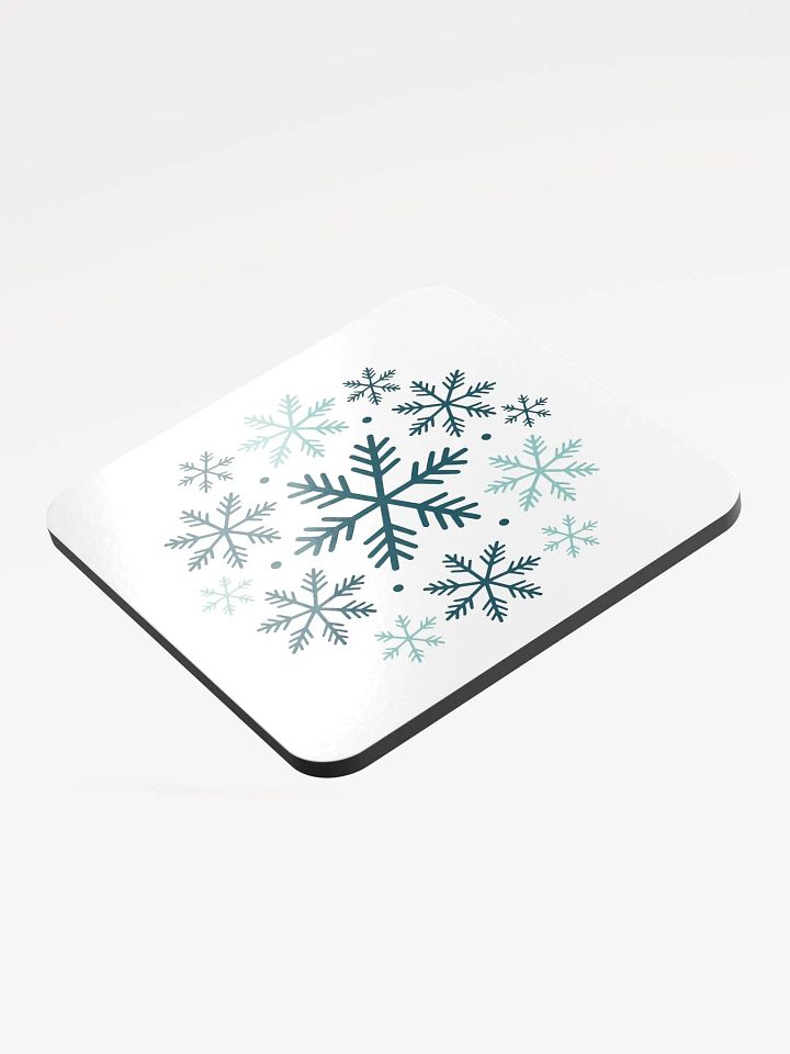 Frosty Whimsy Cork Coasters product image (1)