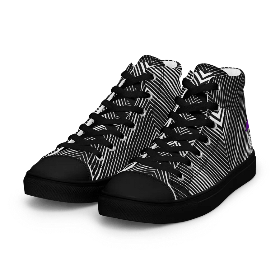 Enigma Nation Women's High Top Canvas Shoes product image (8)