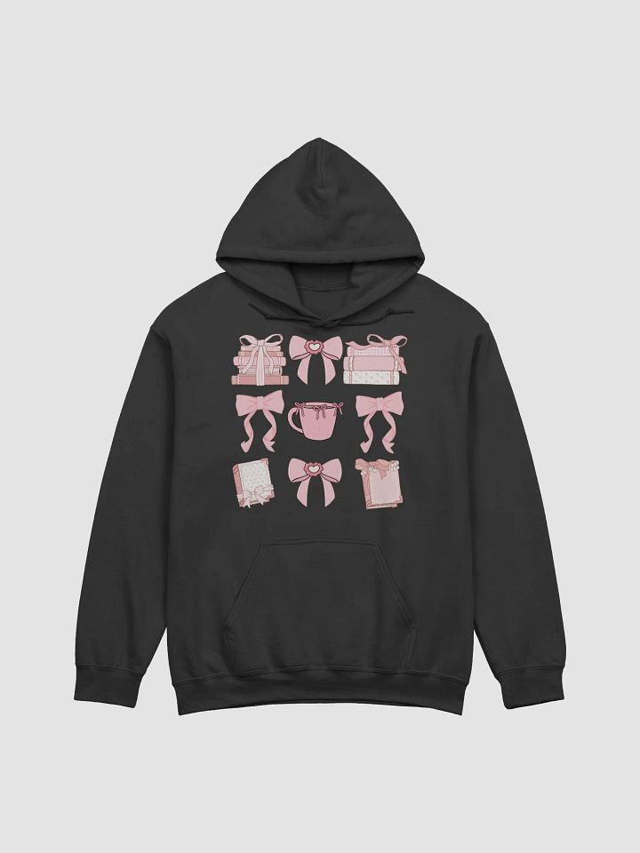 Cute and Cozy Bows & Books Hoodie product image (1)