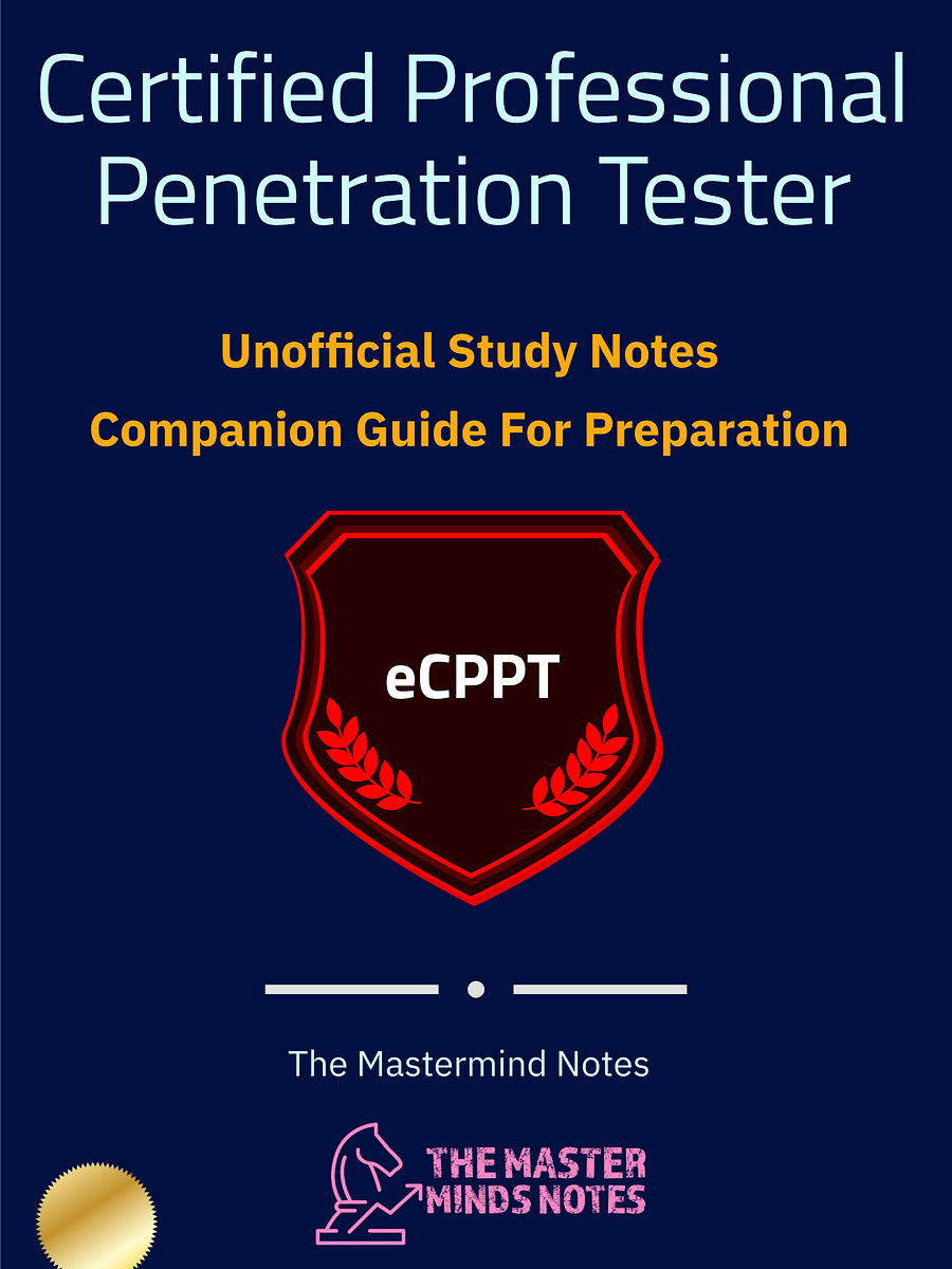 eCPPT Study Notes & Guide (Unofficial) product image (1)