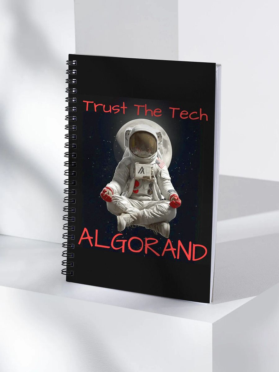 Algorand "Trust The Tech" Spiral Notebook product image (4)