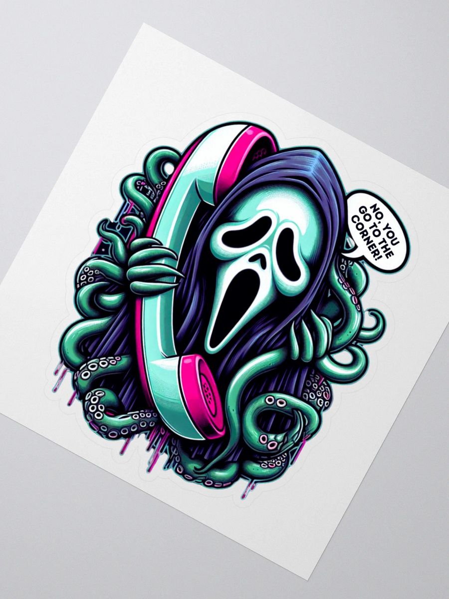No, You Go To The Corner Sticker product image (2)
