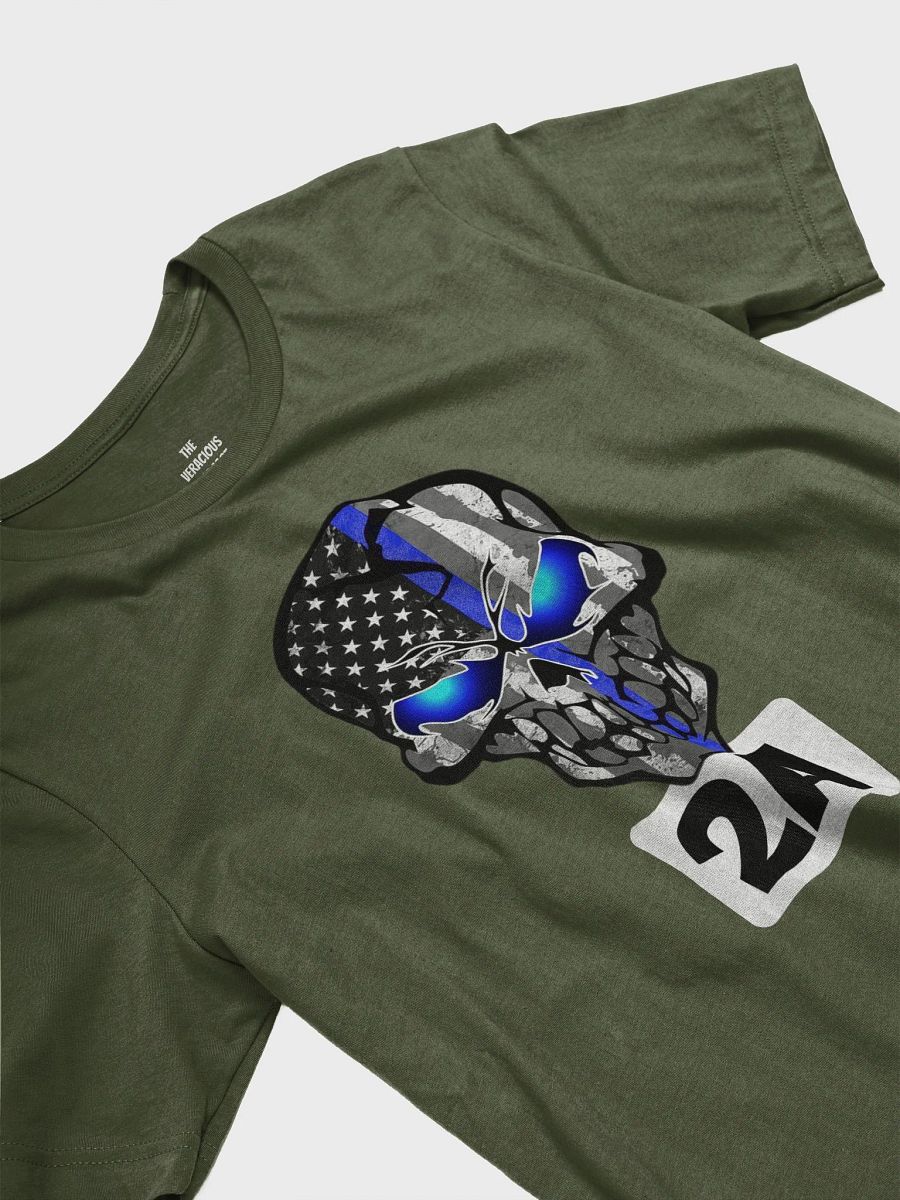 Thin Blue Line 2nd Amendment #1 Supersoft T-Shirt product image (4)