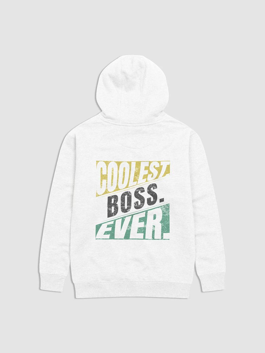Coolest Boss Ever | Cotton Heritage Unisex Premium Hoodie | Ultimate Comfort & Style product image (3)