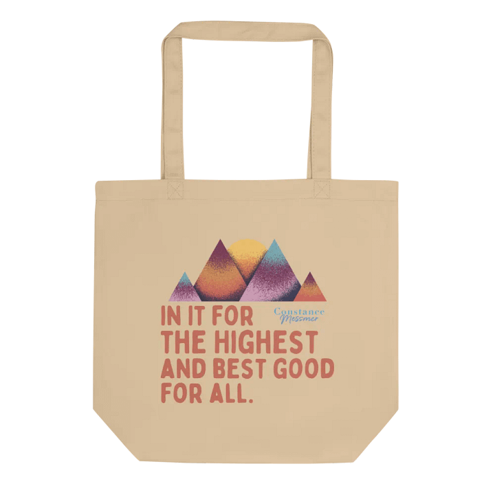 Mountain Tops Eco Tote product image (1)