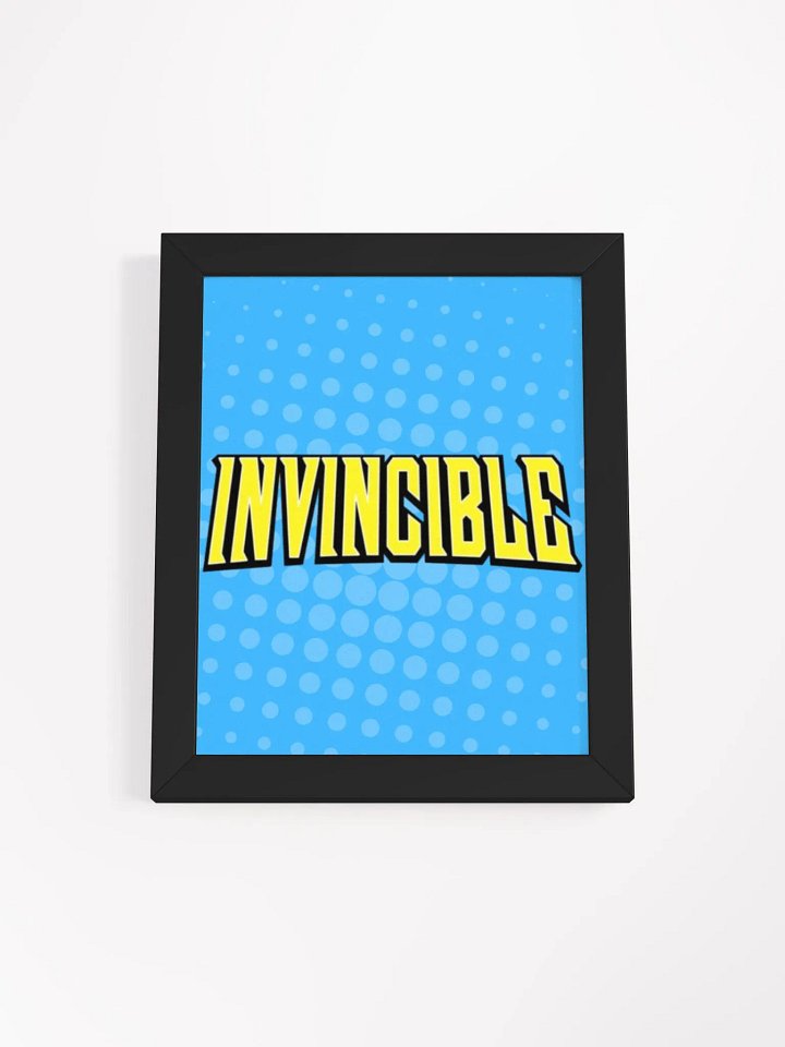 Invincible Blue Poster product image (2)