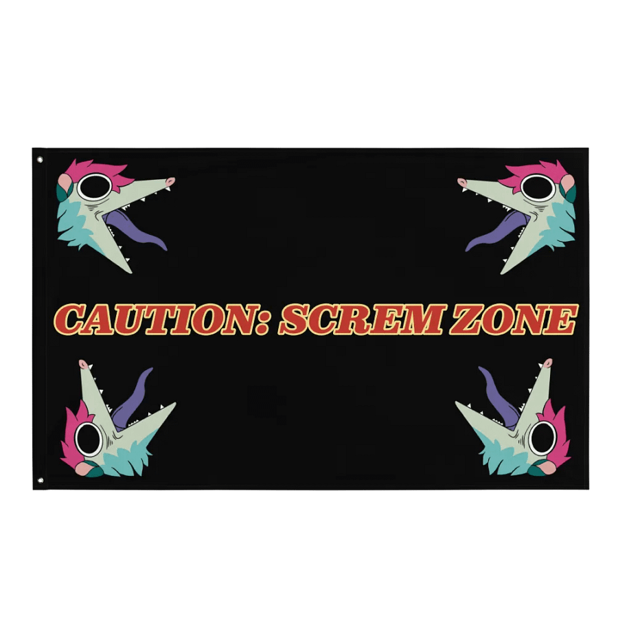 Screm Zone Tapestry/Flag product image (1)