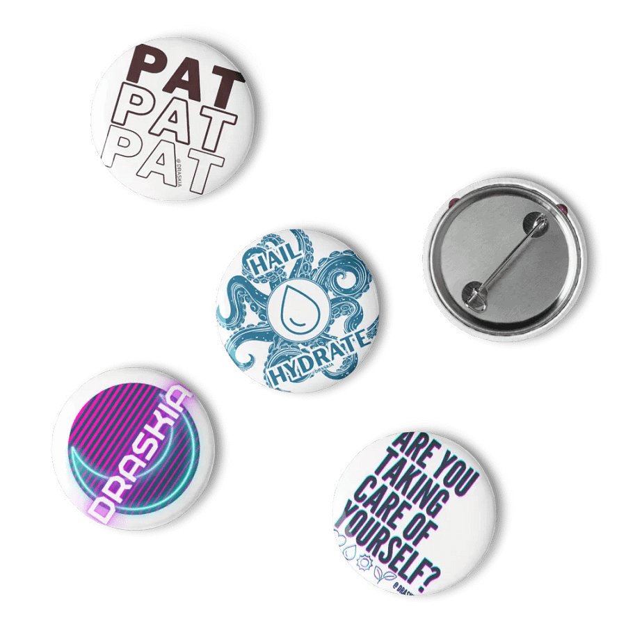 Glossy Ensembles: Set of Pin Buttons product image (4)