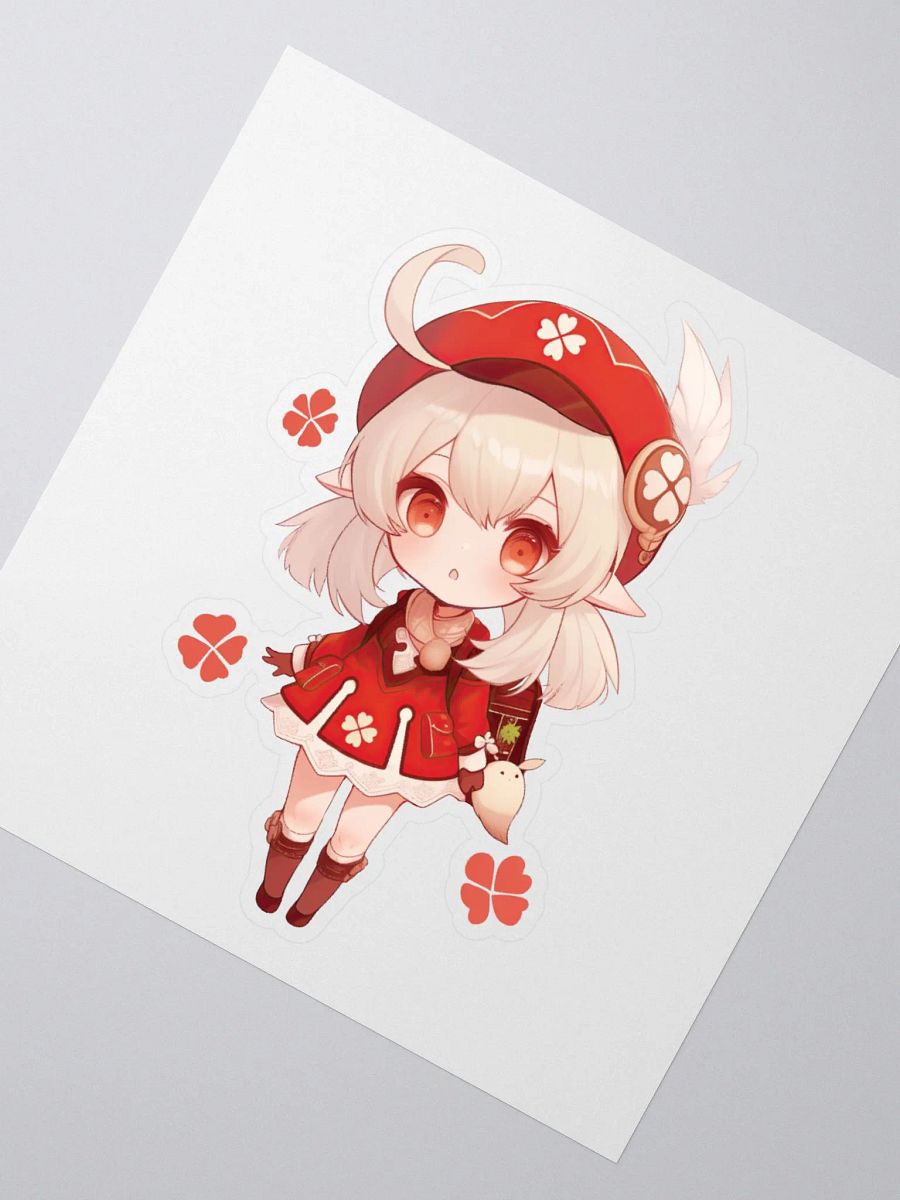 Klee Genshin Impact Vinyl Sticker product image (2)