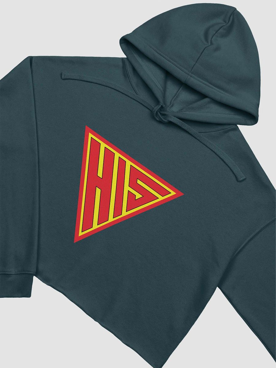SUPER HEYIMSTEVE EMBLEM CROP HOODIE product image (3)