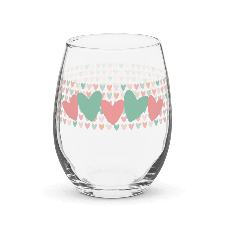 A Lotta Peachy Love Wine Glass product image (1)