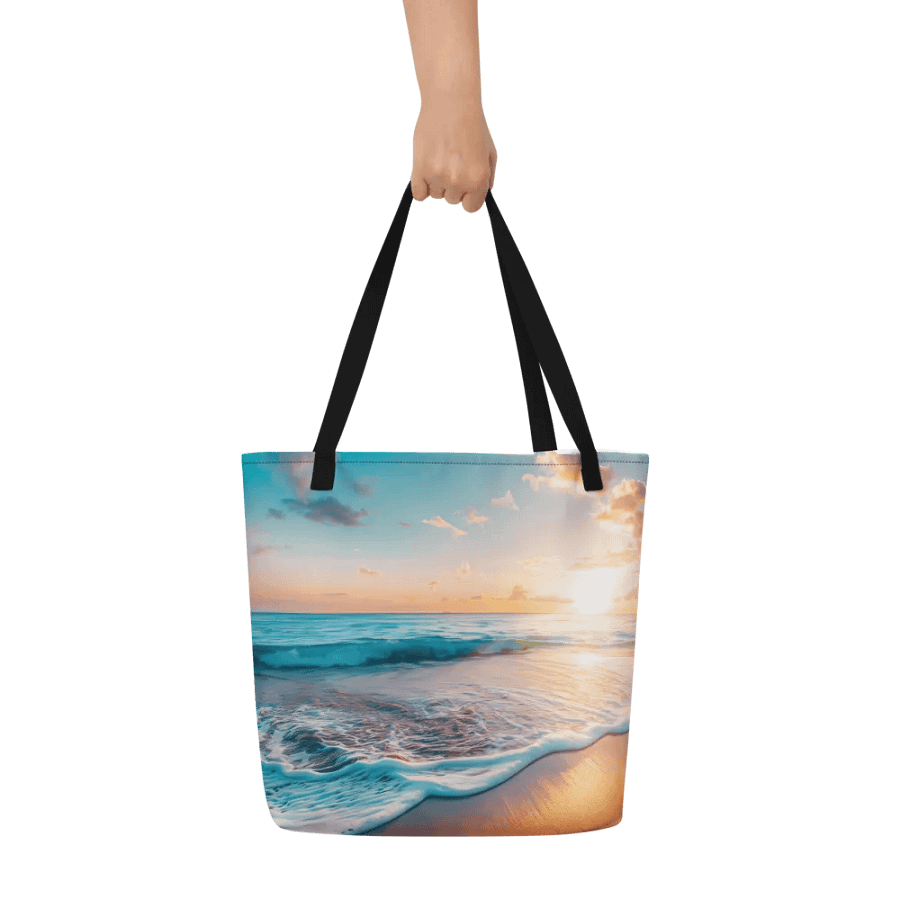 Ocean Waves Tote Bag product image (6)