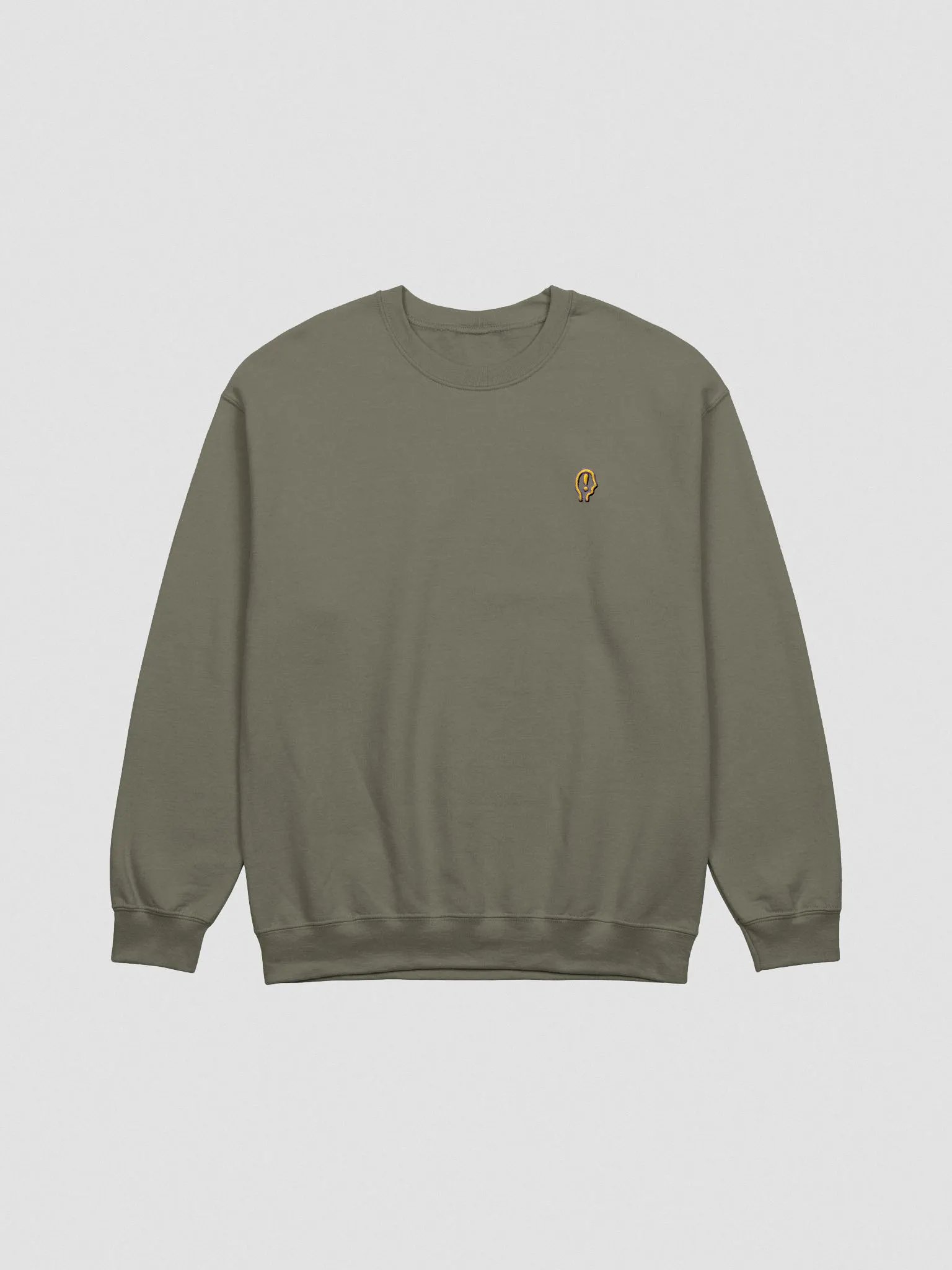 EXCLAIMING MENTALLY (L.C. tulip design) embroidered crewneck product image (19)