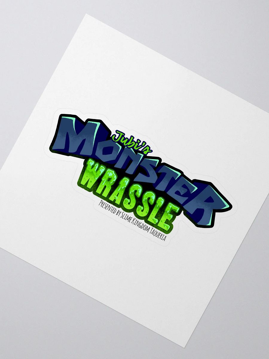 Monster Wrassle Sticker! product image (2)