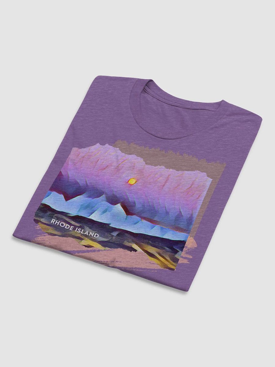 Moon Over the Cliff Walk Graphic Tri-Blend Tee product image (6)
