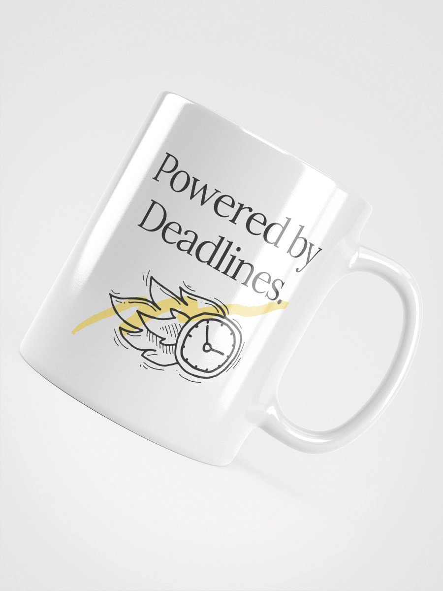 Powered by Deadlines Mug - 11oz product image (4)